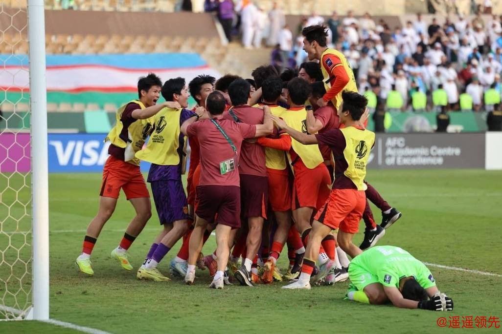 历史性突破！U23亚洲杯中国队点胜乌兹别克斯坦 成功挺进四强