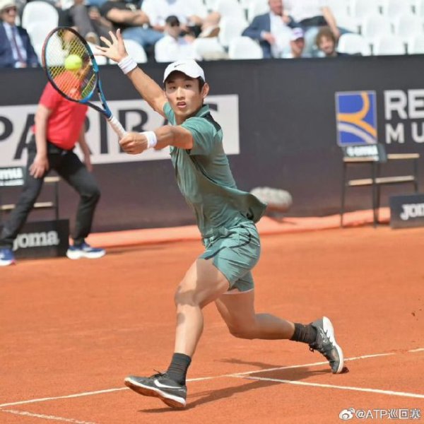 皇冠现金网登录 罗马大师赛商竣程两盘仅胜1局 赛后为其态度道歉